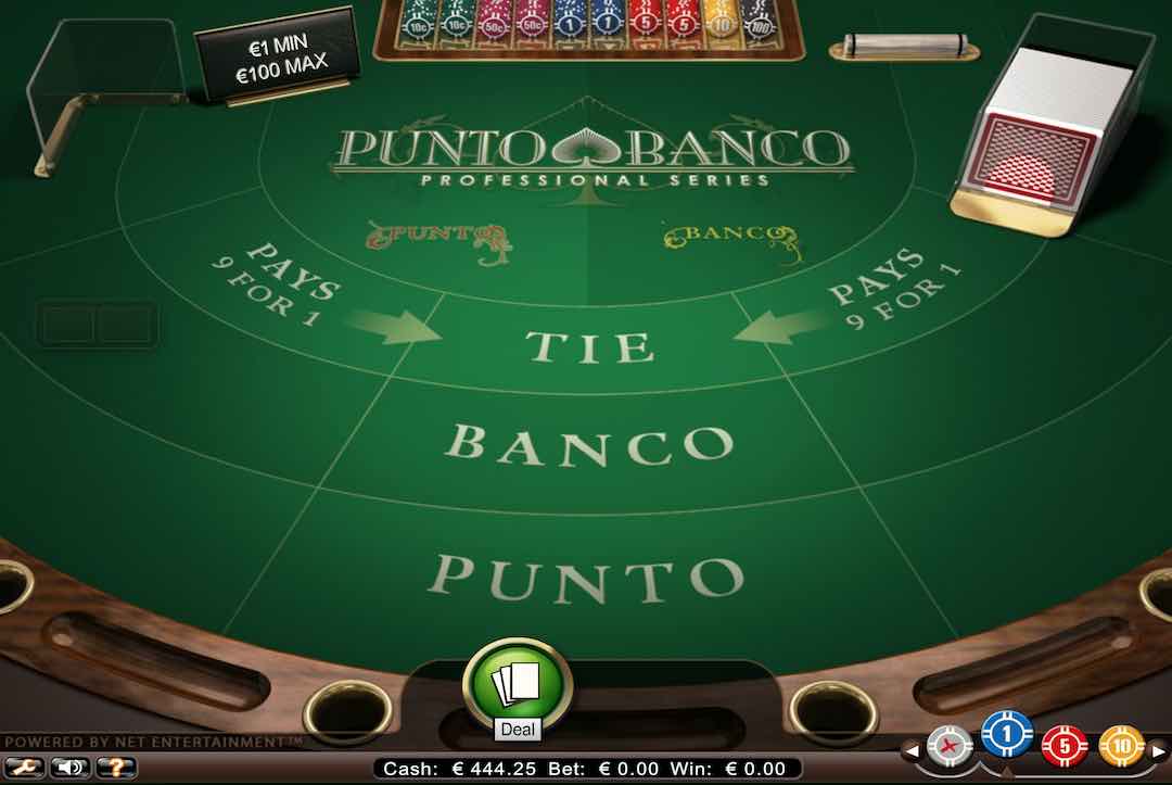 Punto Banco hay chính là Baccarat, là một trò chơi rất phổ biến